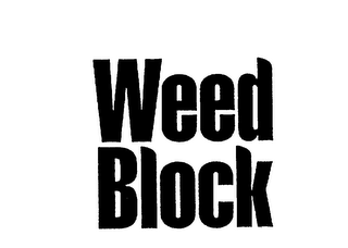 WEED BLOCK logo