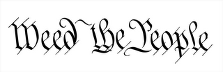 WEED THE PEOPLE logo