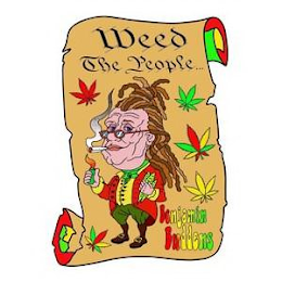 WEED THE PEOPLE... BENJAMIN BUDDENS logo