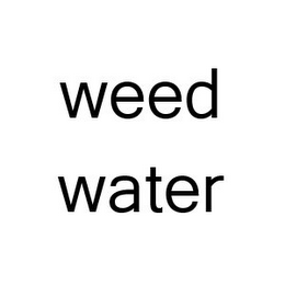 WEED WATER logo