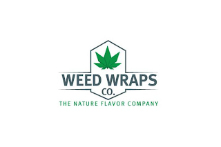 WEED WRAPS CO. THE NATURE FLAVOR COMPANY logo