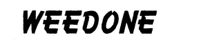 WEEDONE logo