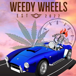 WEEDY WHEELS EST 2022 logo
