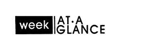 WEEK AT A GLANCE logo