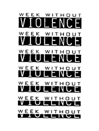 WEEK WITHOUT VIOLENCE logo