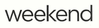 WEEKEND logo