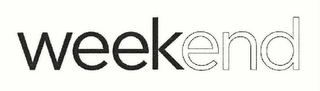 WEEKEND logo