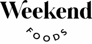 WEEKEND FOODS logo
