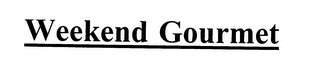 WEEKEND GOURMET logo