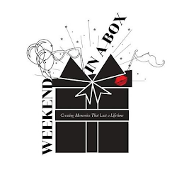 WEEKEND IN A BOX CREATING MEMORIES THATLAST A LIFETIME logo