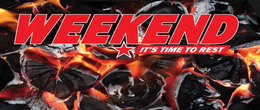 WEEKEND IT'S TIME TO REST logo