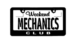 WEEKEND MECHANICS CLUB logo