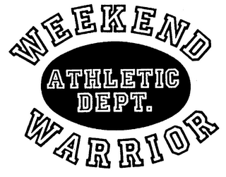 WEEKEND WARRIOR ATHLETIC DEPT. logo