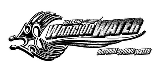 WEEKEND WARRIOR WATER NATURAL SPRING WATER logo