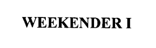 WEEKENDER I logo
