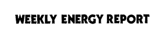 WEEKLY ENERGY REPORT logo