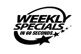 WEEKLY SPECIALS IN 60 SECONDS logo