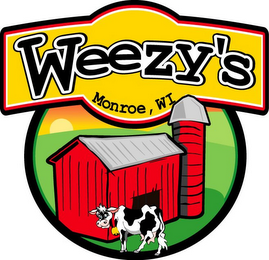 WEEZY'S MONROE, WI logo