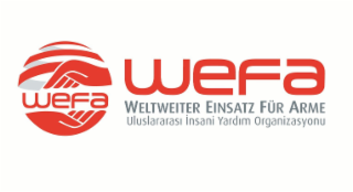 WEFA WEFA WELTWEITER EINSATZ FÜR ARME ULUSLARARASI INSANI YARDIM ORGANIZASYONU logo
