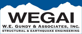 WEGAI W. E. GUNDY & ASSOCIATES, INC. STRUCTURAL & EARTHQUAKE ENGINEERING logo