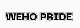 WEHO PRIDE logo