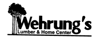 WEHRUNG'S LUMBER & HOME CENTER logo