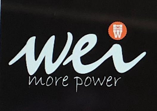 WEI MORE POWER WEI logo