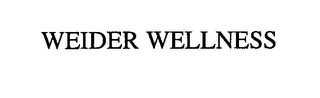 WEIDER WELLNESS logo