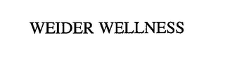 WEIDER WELLNESS logo