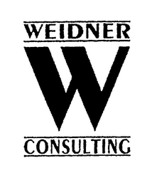 WEIDNER CONSULTING logo