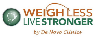 WEIGH LESS LIVE STRONGER BY DE NOVO CLINICS logo
