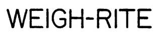 WEIGH-RITE logo