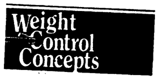 WEIGHT CONTROL CONCEPTS logo