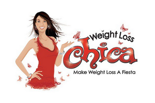 WEIGHT LOSS CHICA MAKE WEIGHT LOSS A FIESTA logo