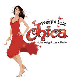 WEIGHT LOSS CHICA MAKE WEIGHT LOSS A FIESTA logo
