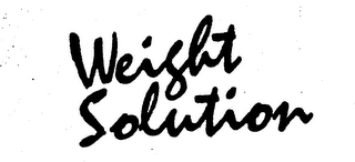 WEIGHT SOLUTION logo
