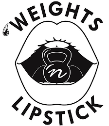 WEIGHTS N LIPSTICK logo