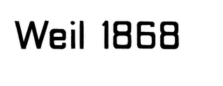 WEIL 1868 logo