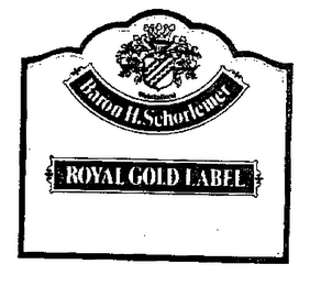 WEINKELLEREI BARON H. SCHORLEMER ROYAL GOLD LABEL logo