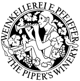 WEINKELLEREI E. PFEIFFER THE PIPER'S WINERY logo