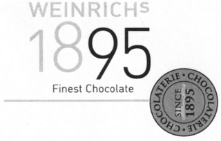 WEINRICHS 1895 FINEST CHOCOLATE CHOCOLATRIE · CHOCOLATRIE · SINCE 1895 logo