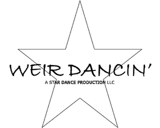 WEIR DANCIN' A STAR DANCE PRODUCTION LLC logo