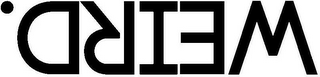WEIRD. logo