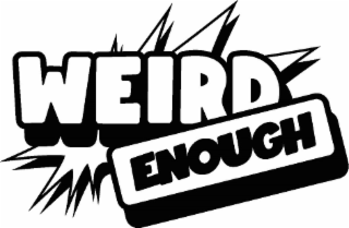 WEIRD ENOUGH logo