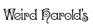 WEIRD HAROLD'S logo