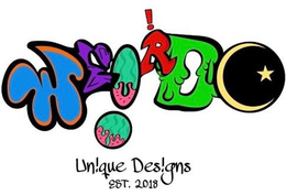WEIR!DO UN!QUE DES!GNS EST. 2018 logo