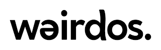 WEIRDOS. logo