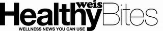 WEIS HEALTHYBITES WELLNESS NEWS YOU CAN USE logo