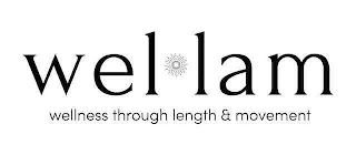 WEL LAM WELLNESS THROUGH LENGTH & MOVEMENT logo