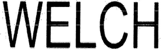 WELCH logo